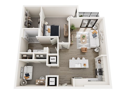 5701 Central Ave 1-3 Beds Apartment for Rent - Photo Gallery 23